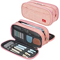 Estuche grande para lápices Estuches escolares de gran capacidad- portátil- papelería de oficina- útiles escolares…